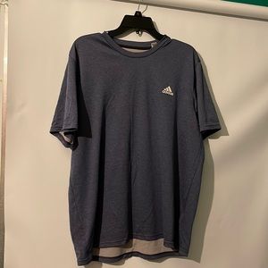 Adidas Sporstwear Short Sleeves Short Blue XL